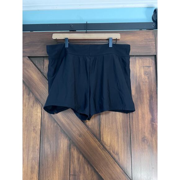 Swim Solutions Separates Thigh Minimizer Black Swim Shorts Women's 16 - Picture 1 of 8